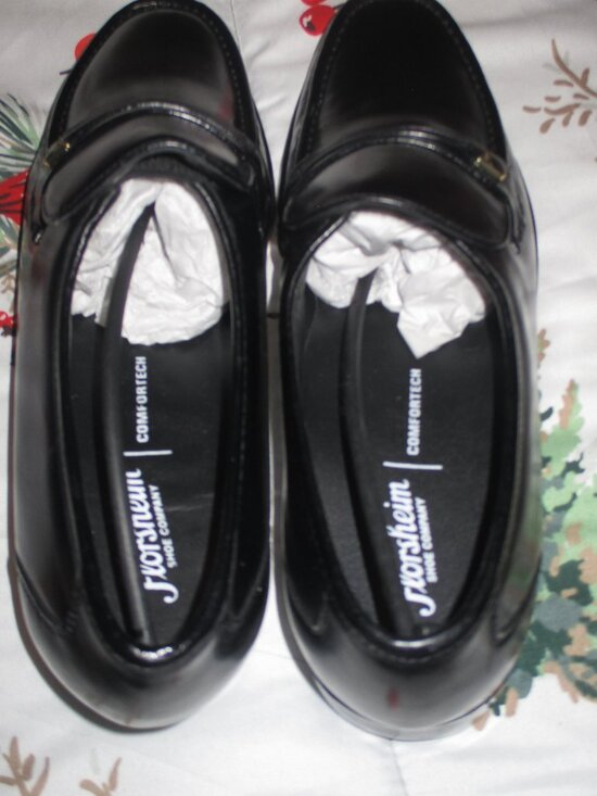 Florsheim Riva Black comfortech loafer dress shoes 11.5 NWOT main image 4